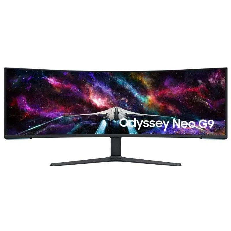Monitor Samsung Odyssey Neo G95NC 57" Dual UHD 240Hz VA Curvo Mini-LED 1ms FreeSync Premium Pro