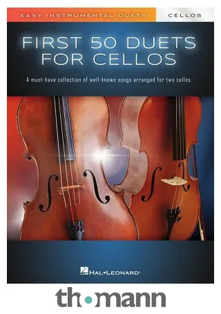 Hal Leonard First 50 Duets Cello