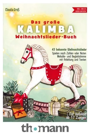 Claudia Groß Kalimba Weihnachtsliederbuch