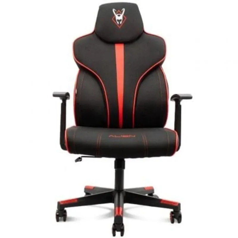 Woxter Stinger Station Alien V2 Cadeira Gaming com Tecido Respirável e Altura Ajustável Máx.150kg Preta/Vermelha