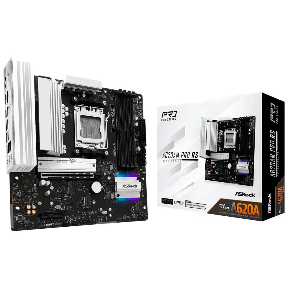 Motherboard Micro-ATX ASRock A620AM Pro RS SktAM5