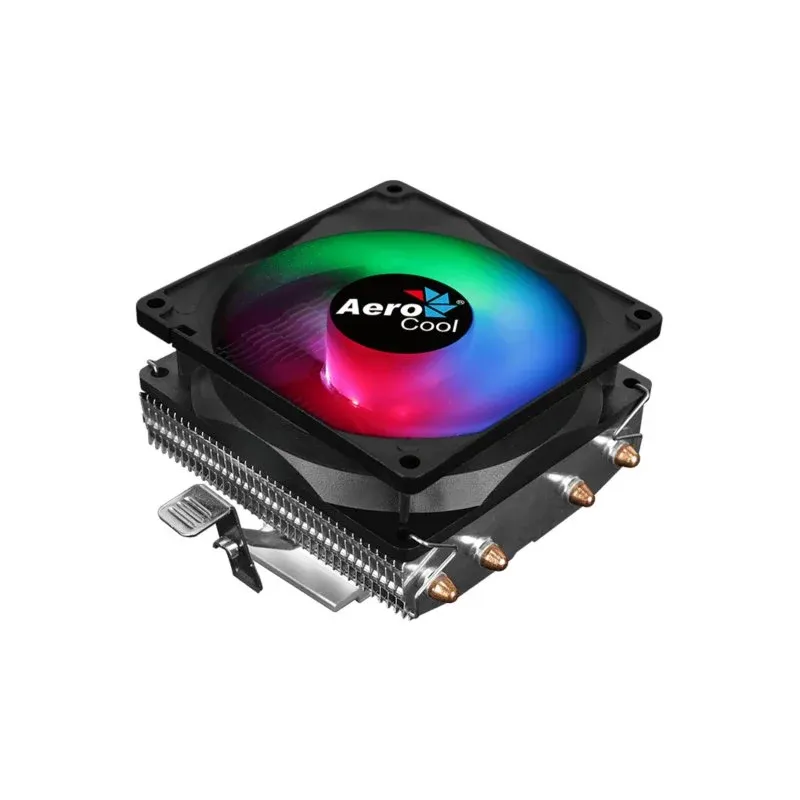Cooler CPU Refrigeração a Ar Aerocool Socket AM4/Intel 90mm Air Frost 4 LED RGB