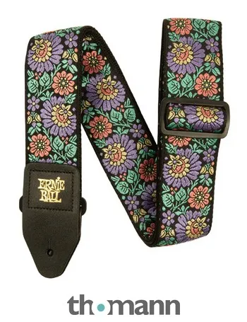 Ernie Ball Evening Bloom Jacquard Strap