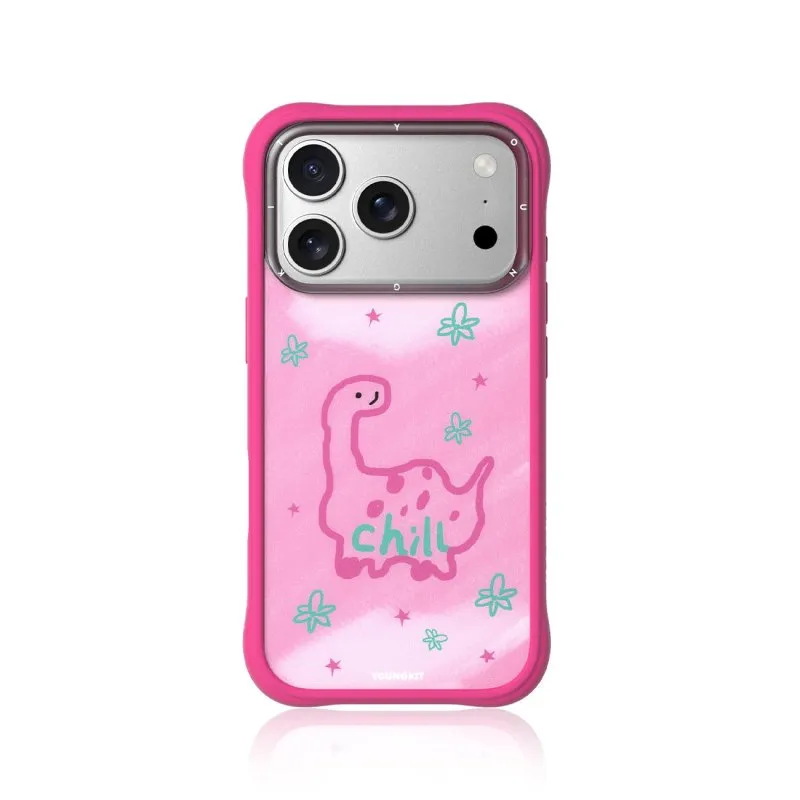 Funda para telemóvel Youngkit CH Marshmallow Magnética Silicona Multicor para iPhone 17 Pro
