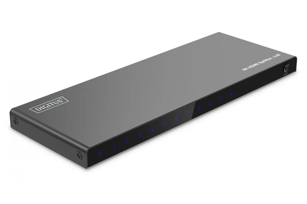 Divisor HDMI 1x8, 4K/60Hz UHD com HDR, 18 Gbps, HDCP 2.2 DS-55338