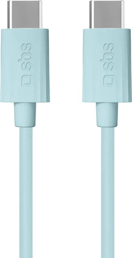 Cabo SBS Com Material Reciclado (USB-C - Cabo USB-C - Azul)