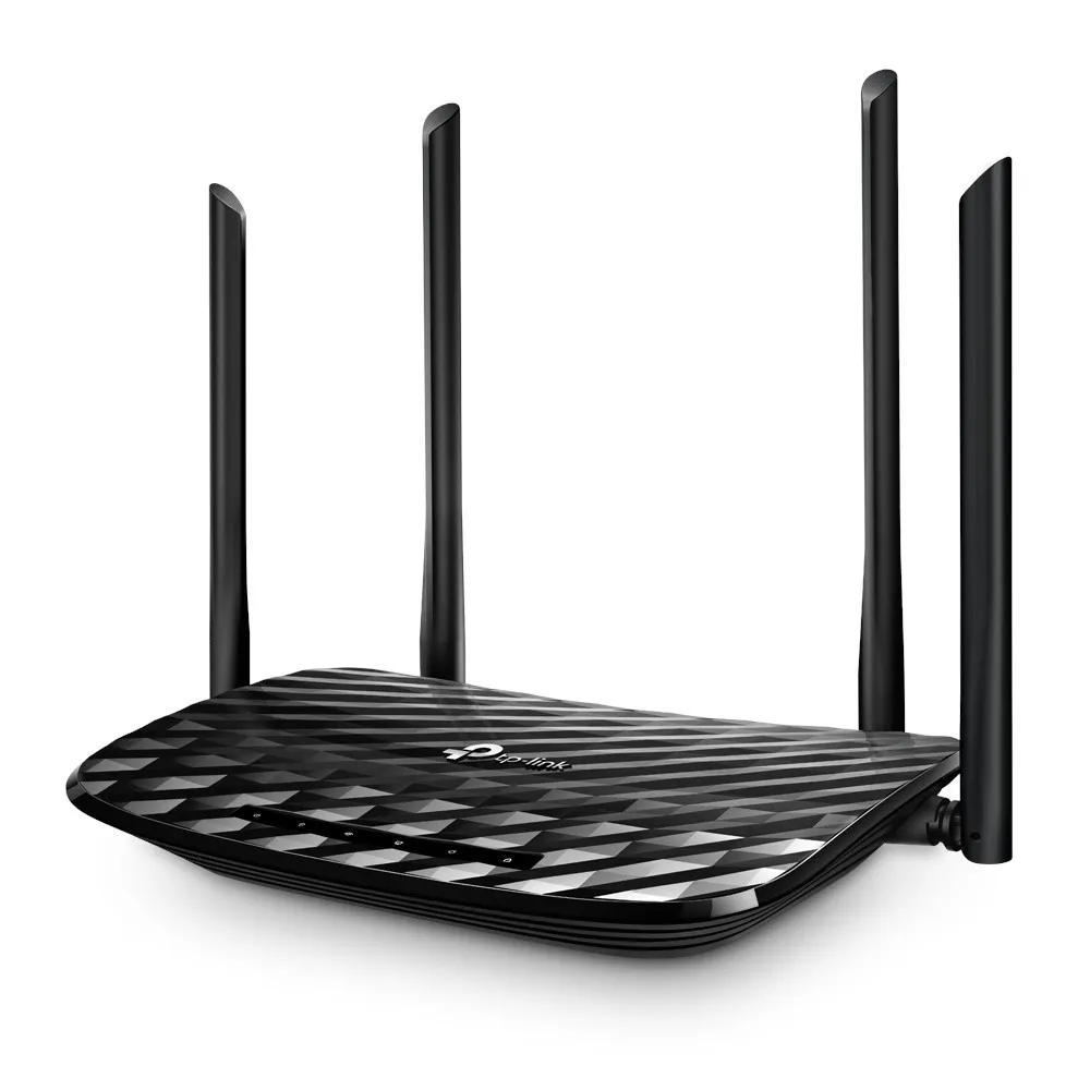 Router TP-Link Archer A6 AC1200 RJ-45 867 Mbps Dupla Banda 5 Antenas Gigabit