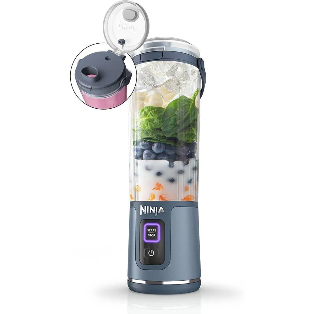 Liquidificadora Portátil Ninja BC151EUNV Blast Blender-To-Go 530ML 700W USB-C Azul