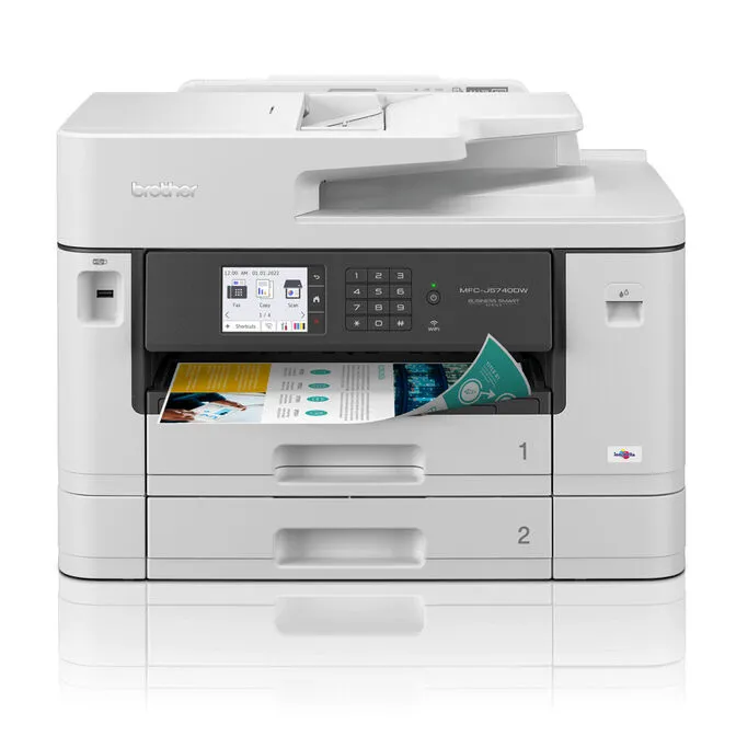 Impressora Multifunções a Jato de Tinta Brother MFC-J5740DW A3 WiFi