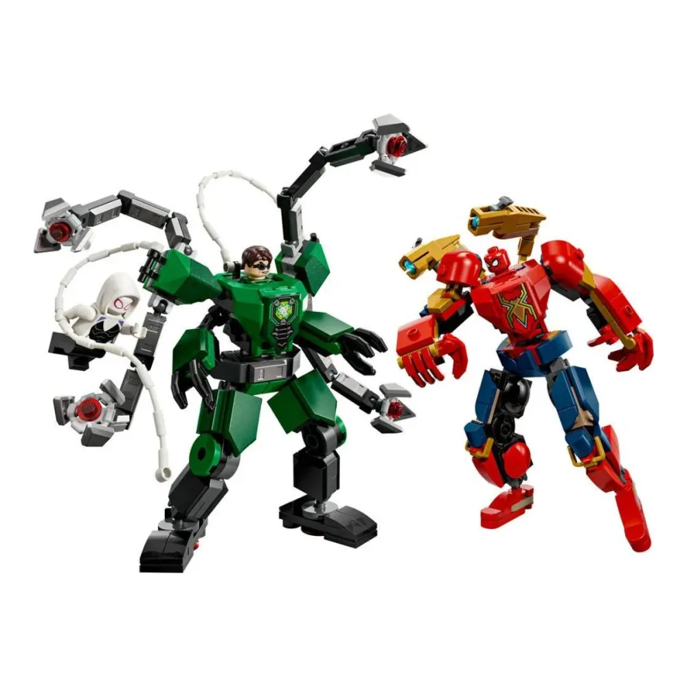 LEGO Marvel: Batalha de Robôs Spider-Man contra Doc Ock 76338 | Idades 6+ | 315 Peças | Item 76338
