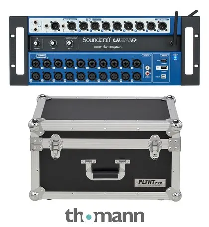 Soundcraft Ui24R Case Bundle