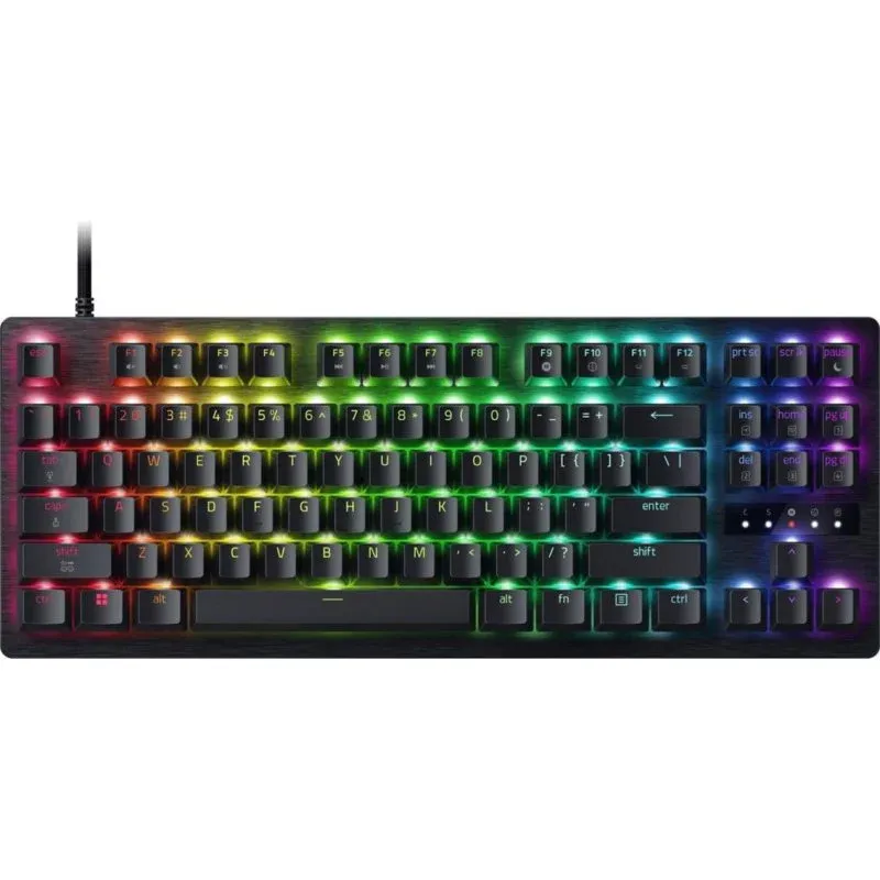 Teclado Razer 80% Tenkeyless Magnético USA com Polling Rate 8000 Hz