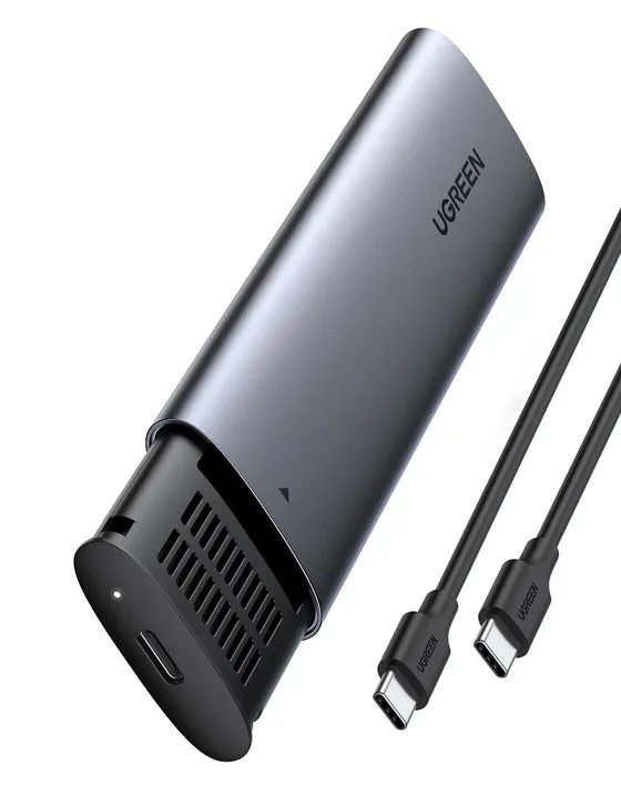 Caixa Externa Ugreen SSD M.2 CM400 NVMe USB-C