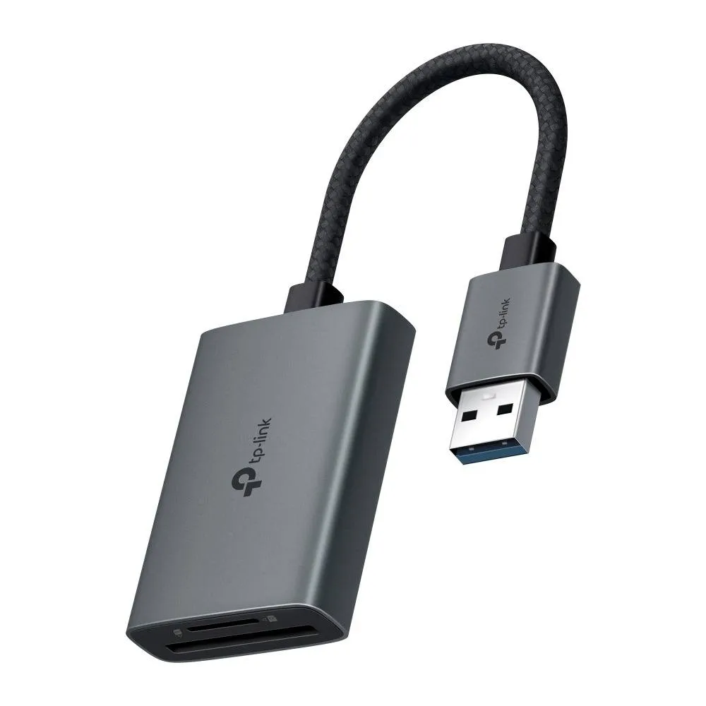 Hub USB-A TP-Link UA430 USB 3.0 para SD & microSD 3.0 Cinza