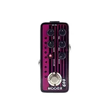 Pedal de Guitarra MOOER 009 Blacknight Micro Preamp