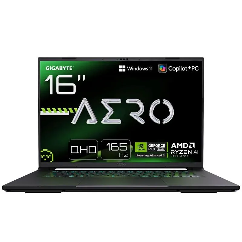 Portátil Gigabyte AERO X16 1VH93DEC64AH 16" AMD Ryzen AI 7 350 32GB 1TB SSD RTX 5060 Windows 11 Home