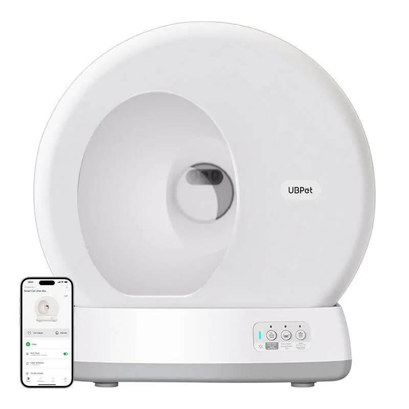 Caixa de Areia UCAT C10 c/ Auto Limpeza Inteligente p/ Gatos - UBPET