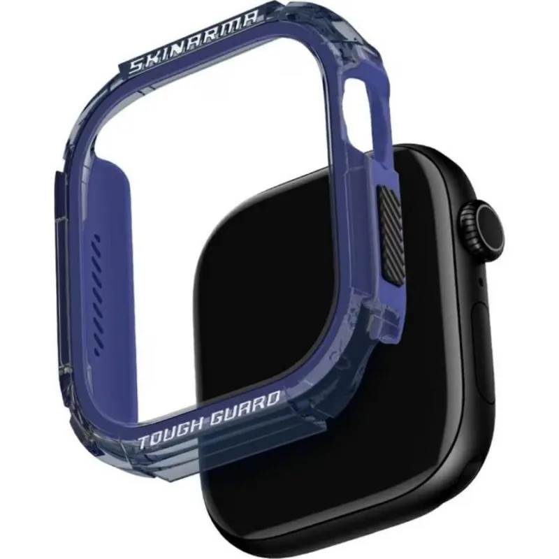 Capa Skinarma Atom Case Apple Watch 46mm Azul Proteção 360°
