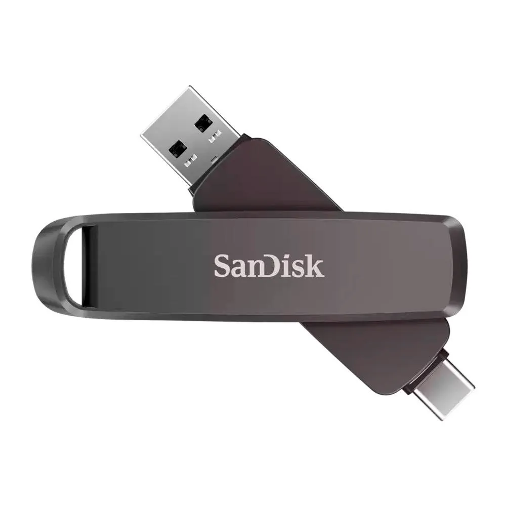 Pen Drive SANDISK Extreme PRO Dual Drive 1TB USB 3.2 Gen 2 Type-C/Type-A Preta