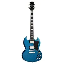 Epiphone SG Custom Brunswick Blue Sparkle (Incl. Premium Gig Bag)