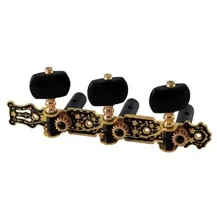 Carrilhões Guitarra Clássica Kit Fire&stone 545345 Preto / Dourado