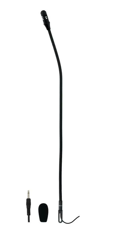 Microfone condensador eletrostático unidirecional cardioide flexivel e suporte - MICFLEX-C58BR