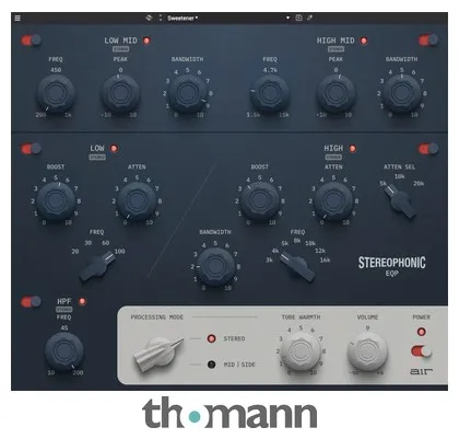 AIR Music Technology Stereophonic EQP