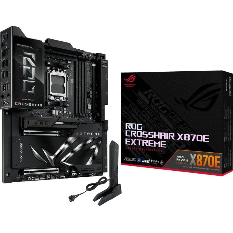 ASUS ROG Crosshair X870E Extreme Motherboard E-ATX X870E AM5 Wi-Fi 7 LAN 10G RGB