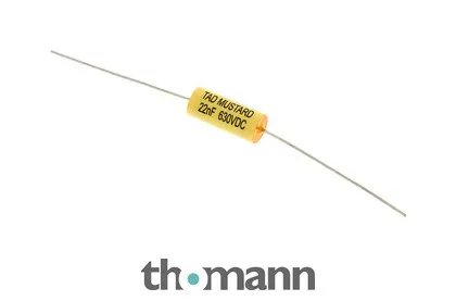 TAD Capacitor 22nF 630VDC Mustard