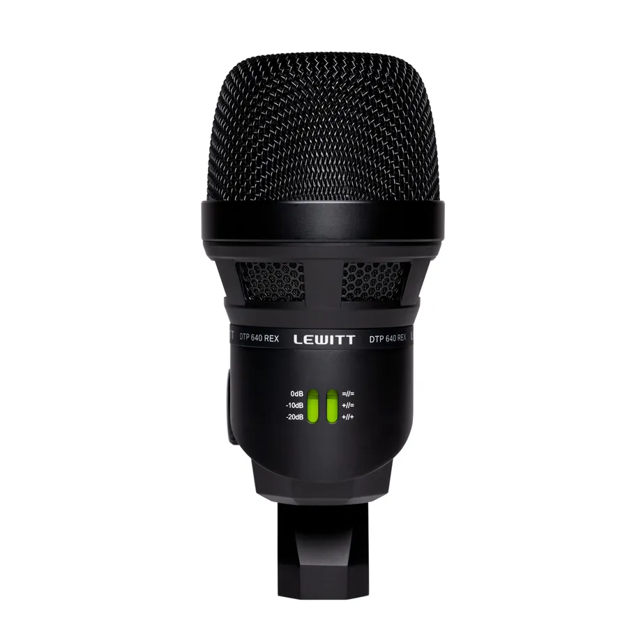 Microfone Lewitt DTP 640 REX Dinâmico / Condensador
