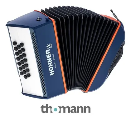 Hohner XS Accordion Button blue