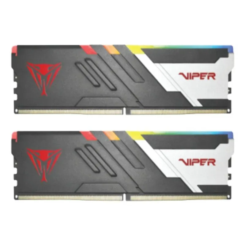 Memória RAM Patriot Viper Venom 32GB 2x16GB DDR5 6000MHz ECC XMP RGB Preto Branco