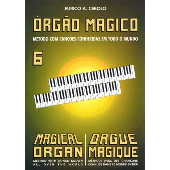 Eurico Cebolo LIVRO Orgão Magico 6