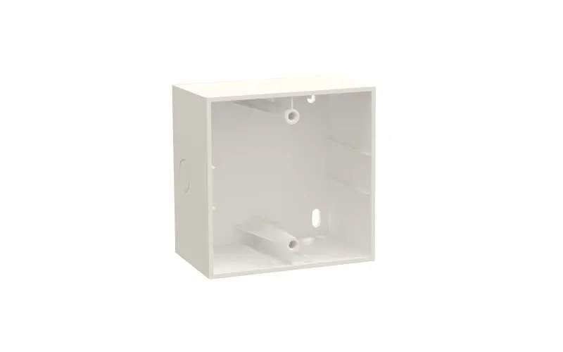 Caixa De Superfície 85 x 85 x 50mm Branco - DOT-BOX-B