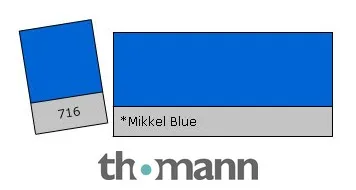 Lee Filter Roll 716 Mikkel Blue