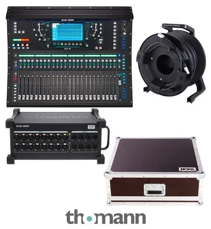 Allen & Heath SQ6, Case, DX168/X Bundle I