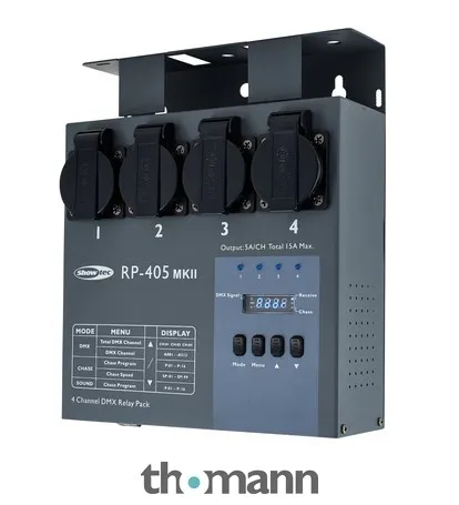 Showtec RP-405 MKII Relay Pack