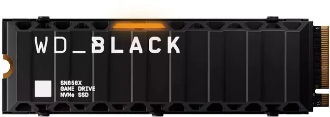 SSD Western Digital Black SN850X 4TB Heatsink Gen4 M.2 NVMe (7300/6600MB/s)