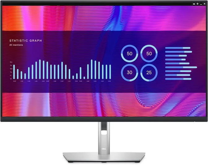 Monitor Dell P Series 31.5" P3223DE IPS QHD 60Hz 5ms USB-C (90W)