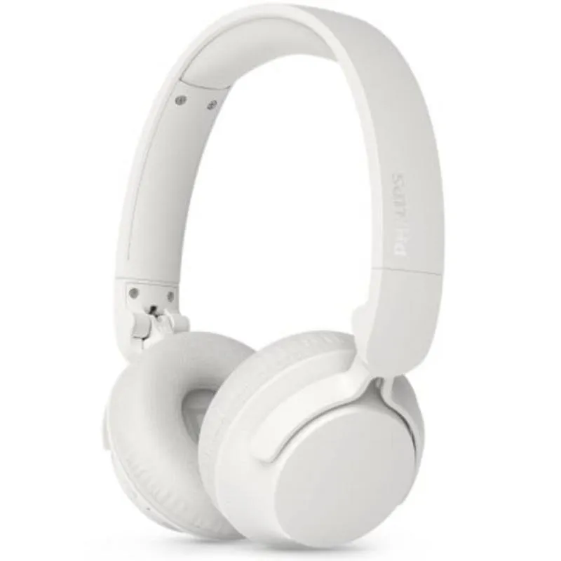 Auriculares Philips TAH4500WT sem fios Bluetooth com Cancelamento de Ruído, Microfone, branco