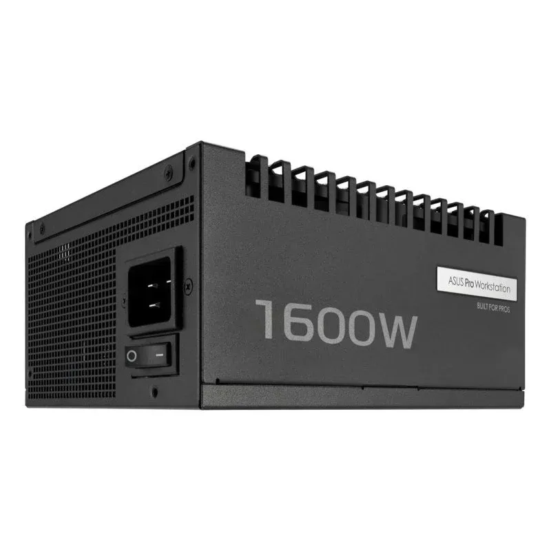 Fonte Alimentação Fonte de Alimentação ASUS Pro WS 1600W Platinum 80 PLUS Platinum Modular ATX 3.1