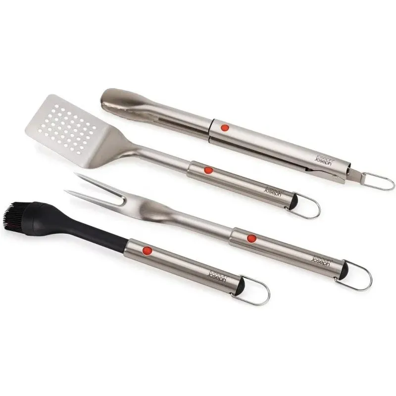 Set de Churrasco Joseph Joseph GrillOut 4 peças com estojo dobrável