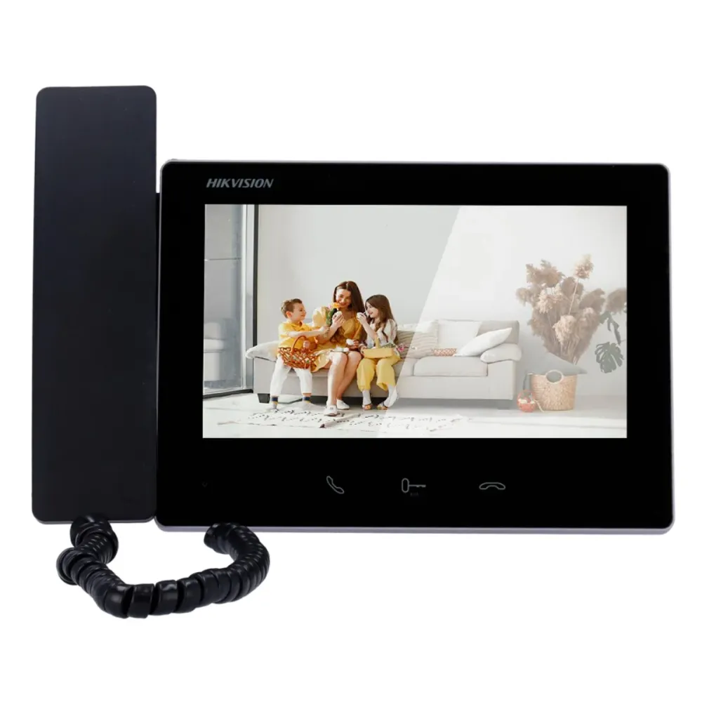 Monitor para Video Porteiro TFT Hikvision 2 Fios 7'' Tátil - DS-KH7300EY-THE2
