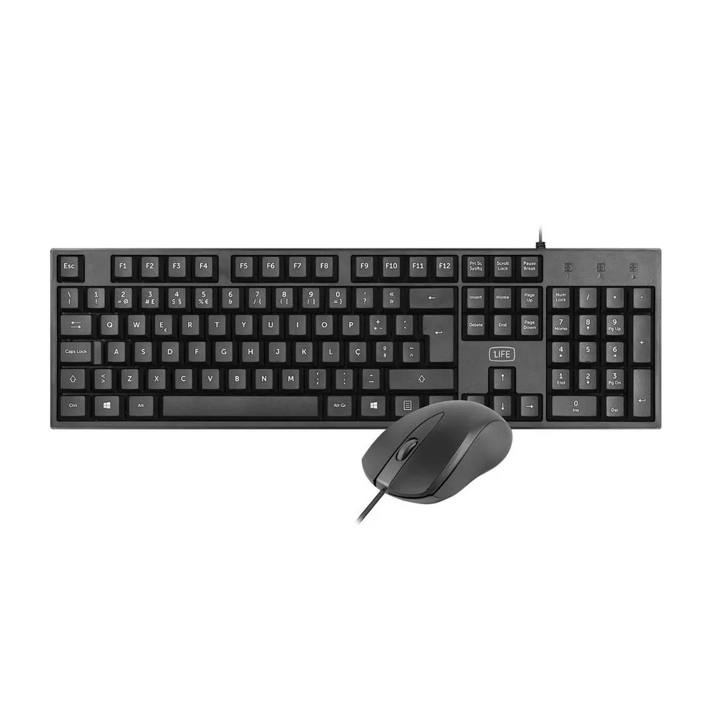 Teclado + Rato 1Life kb:base kit PT