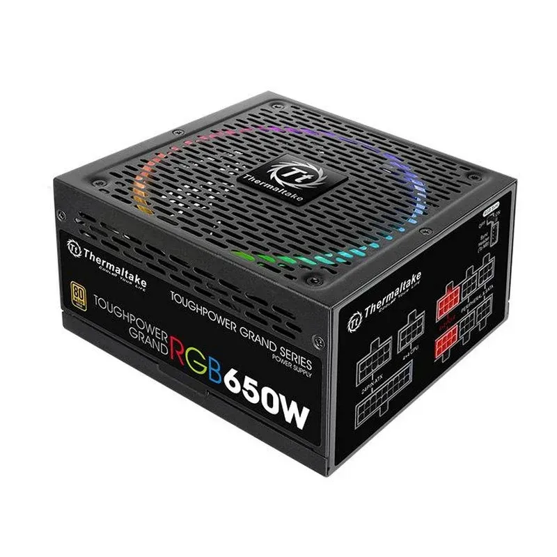 Fonte Alimentação Thermaltake Toughpower Grand RGB 650W 80 Plus Gold Full Modular