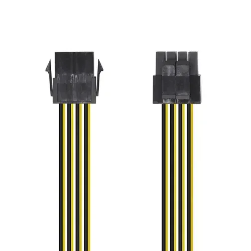 Cabo Alimentação, 8pin/H-4+4pin/M, 30cm