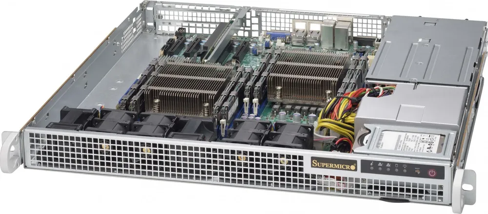 Supermicro SuperChassis 514-R407C Rack Grey 400 W CSE-514-R407C