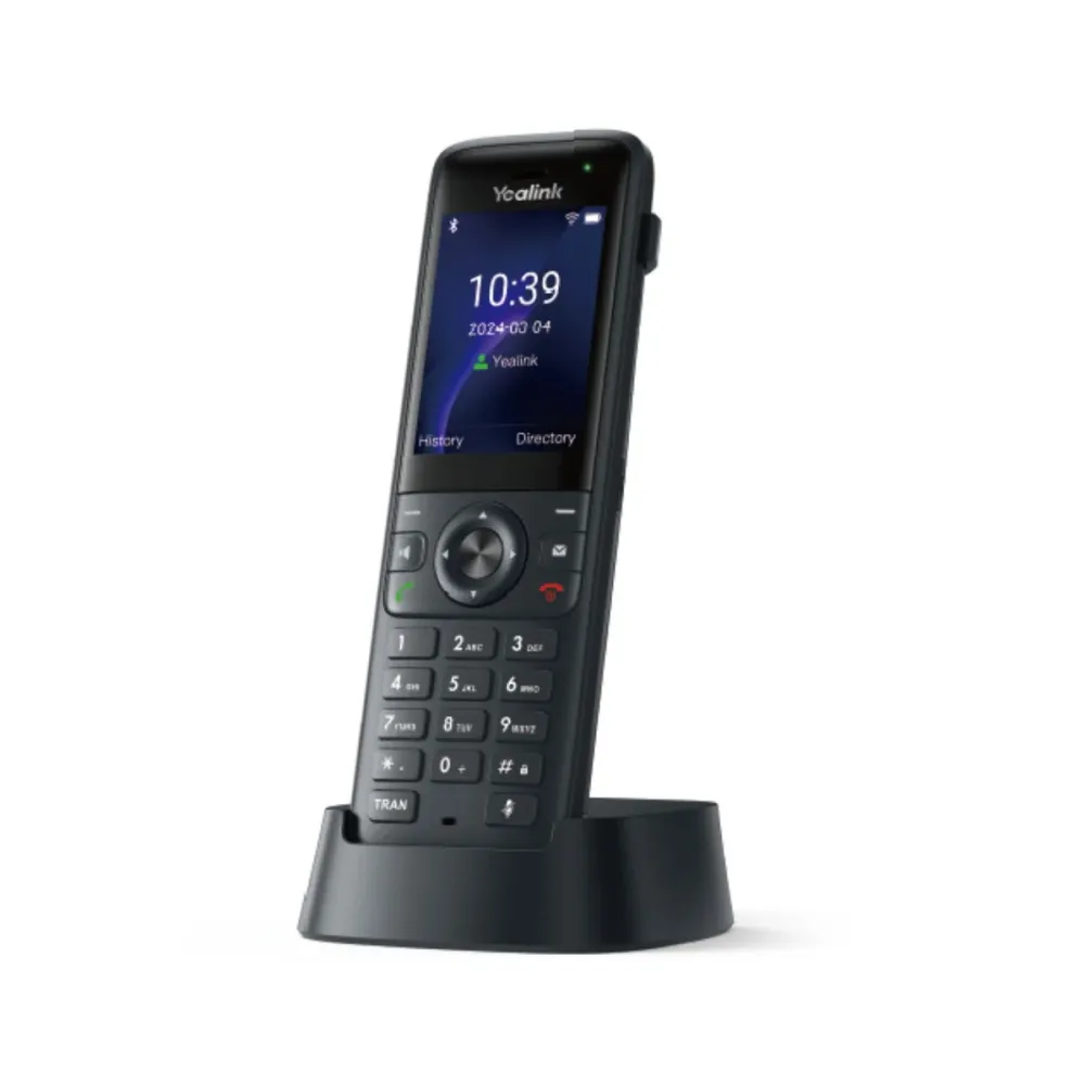 Telefone IP Yealink AX83H Wi-Fi Preto