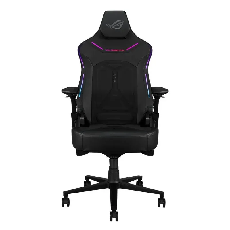Cadeira gaming ASUS ROG Courser pele sintetica RGB apoios 4D