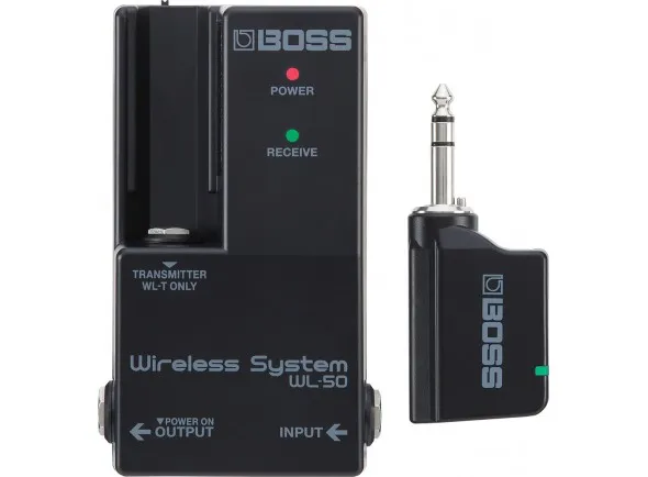Sistema sem fios guitarra/baixo Boss WL-50